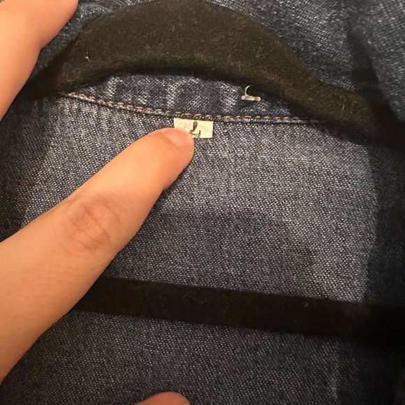 Vintage Embroidered Denim Kids Jacket size 7 - Picture 2 of 3